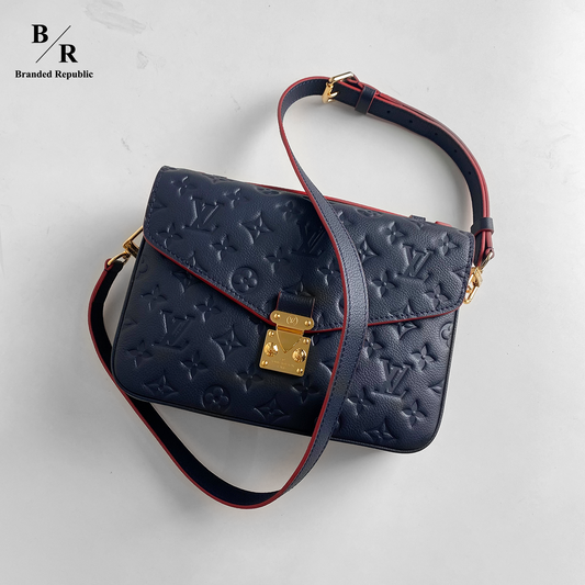 [VIP QUALITY] Tas Louis Vuitton Metis Monogram Empriente Navy Blue Bag