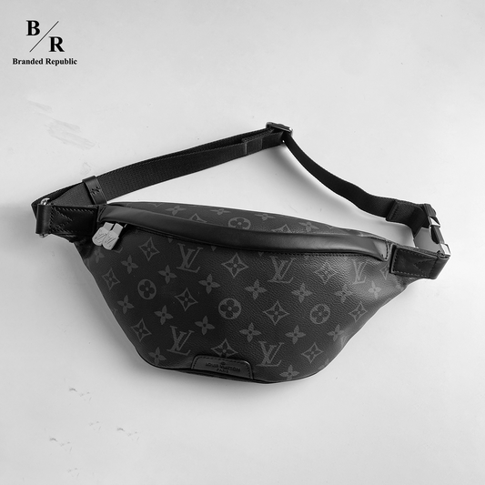 [VIP QUALITY] Tas Louis Vuitton Bumbag Monogram Eclipse Black Bag