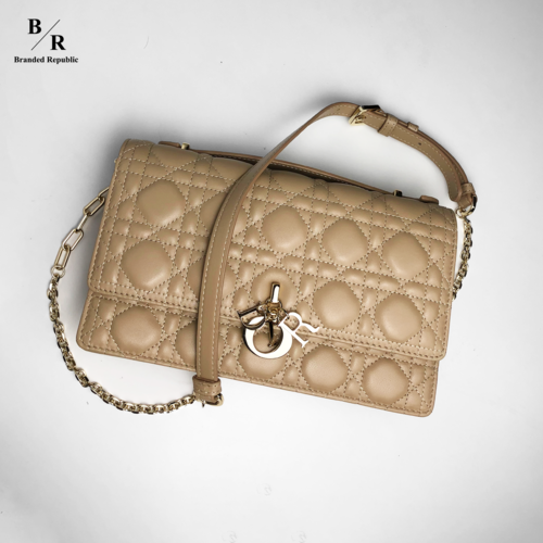 [VIP QUALITY] Tas Dior Miss Dior Top Handle Beige Bag