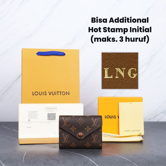 Dompet Louis Vuitton Compact Monogram Brown Wallet